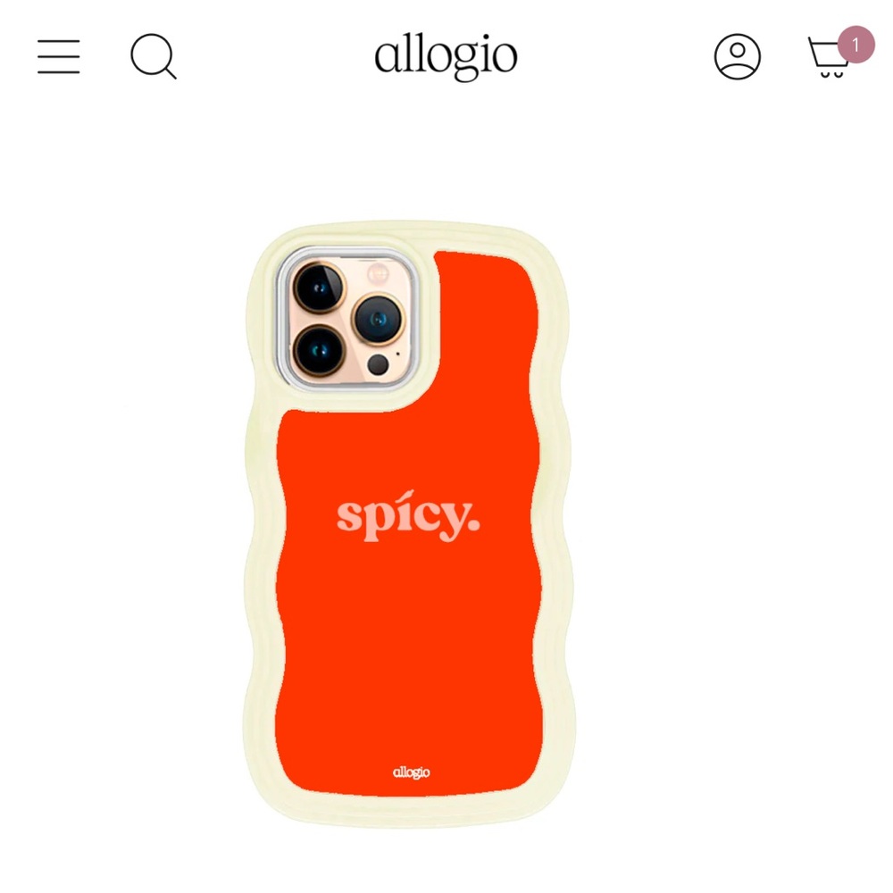 Allogio Spicy Wavy iPhone case